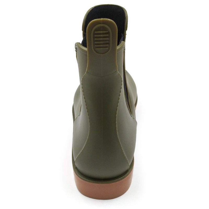 Amoji Unisex Chelsea Rain Boots Waterproof Ankle Boots Short Rainy Footwear 919 Oliver 10.5 Women/8.5 Men - Image 4